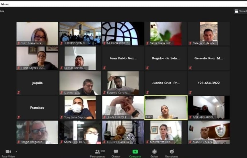 Necesaria la participación de municipios para desacelerar pandemia por COVID-19 en Oaxaca