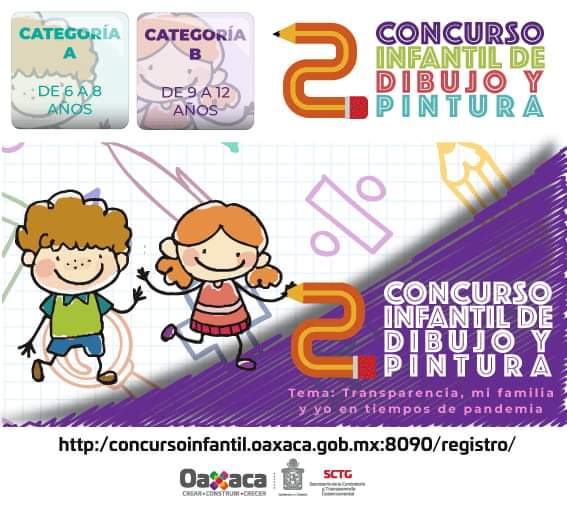 Niñas y niños por la transparencia en tiempos de pandemia,  2° Concurso Infantil de Dibujo y Pintura 2021
