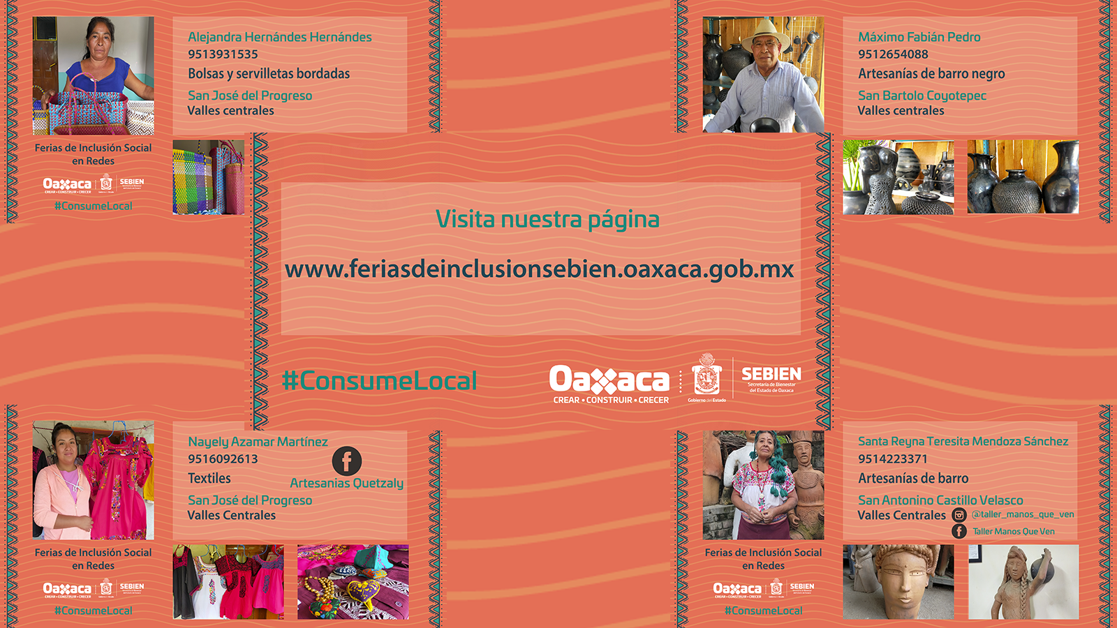 Lanza Sebien segunda Feria de Inclusión Social en Redes 2021