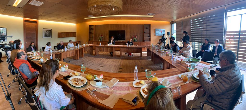 Reconocen actores culturales el manejo eficiente de las finanzas públicas de Oaxaca