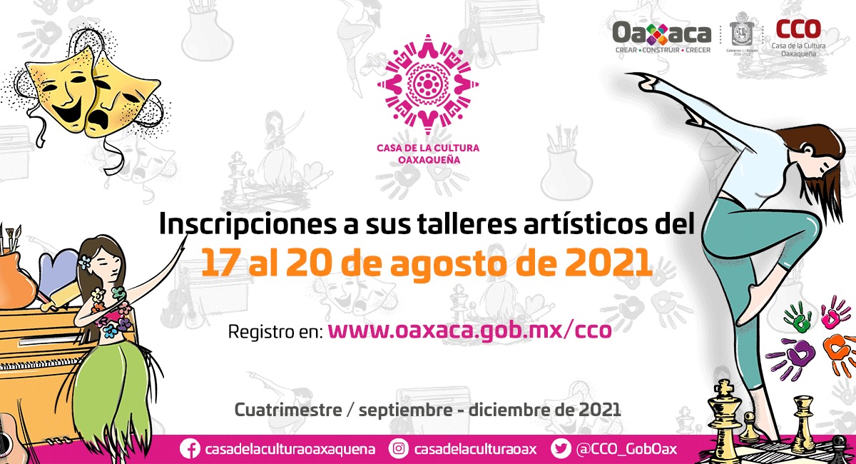 Se abre proceso de inscripción en línea a los talleres artísticos de la ...