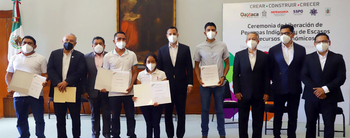 Entrega Murat Hinojosa 156 boletas de liberación de personas indígenas y de escasos recursos