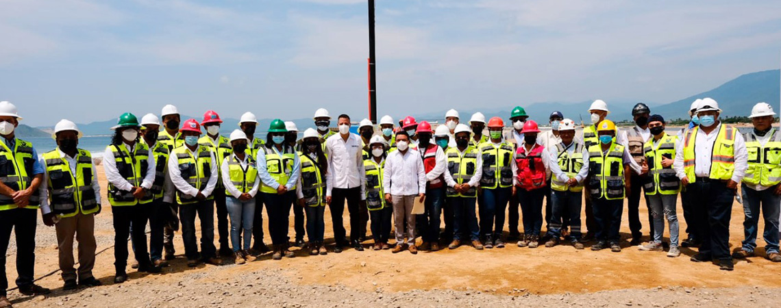 Evalúan AMH y AMLO el avance del Corredor Interoceánico del Istmo de Tehuantepec