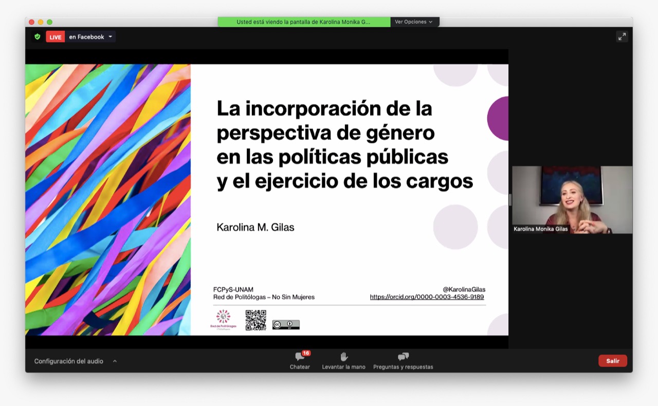 Presenta SMO conferencia sobre “La incorporación de la perspectiva de género en las políticas públicas y el ejercicio de los cargos”