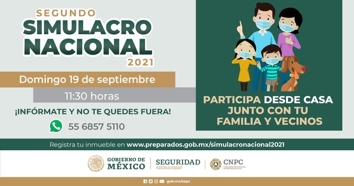 Fomenta Secretaría de Administración cultura de protección civil desde los hogares