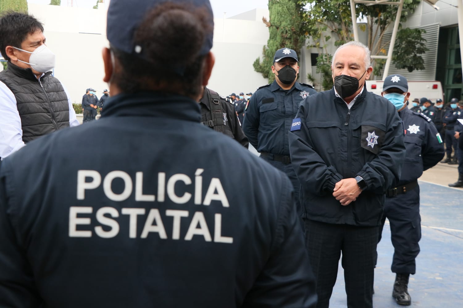 Como lo instruye AMH, corporaciones de la SSPO, redoblamos  esfuerzo por el proyecto de paz en Oaxaca: Díaz Escárraga   