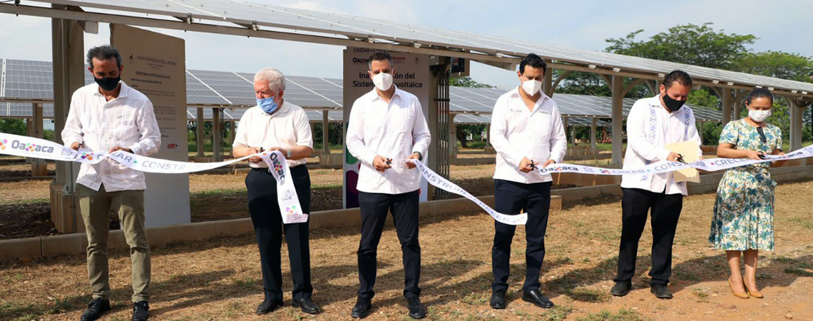 Avanza Gobierno de Oaxaca en la implementación de energías renovables en universidades del SUNEO