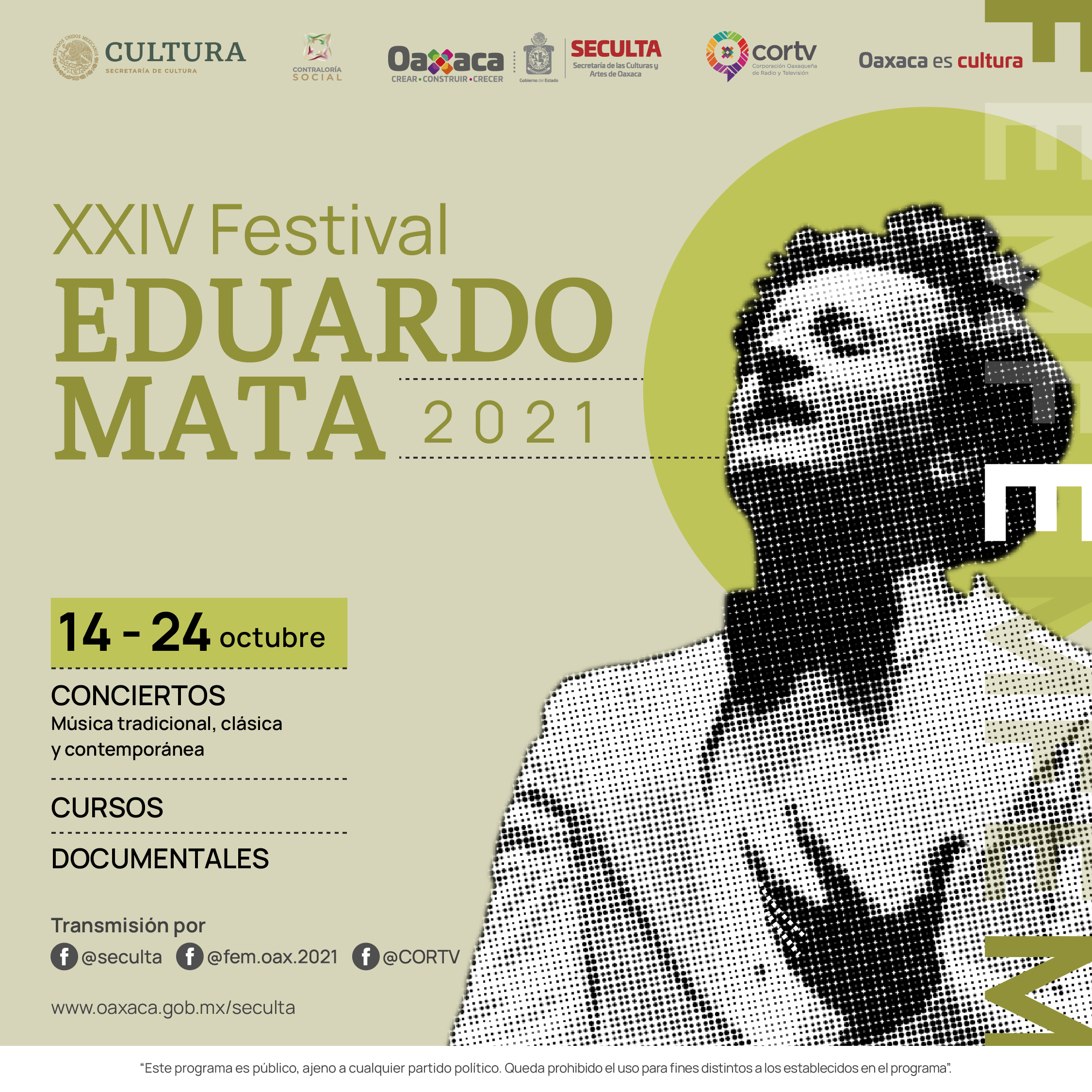 Realizará Seculta el XXIV Festival Eduardo Mata