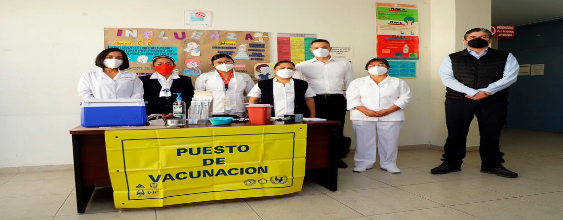 Arranca Alejandro Murat  “Campaña de vacunación contra la influenza” en Oaxaca