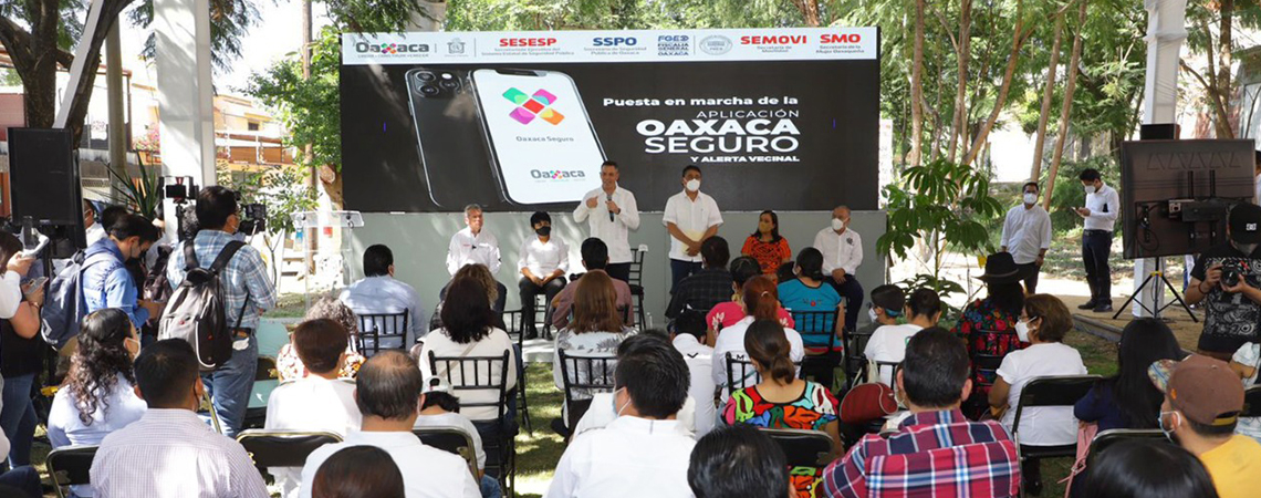 Fortalece AMH estrategias de seguridad a través de la aplicación “Oaxaca Seguro”