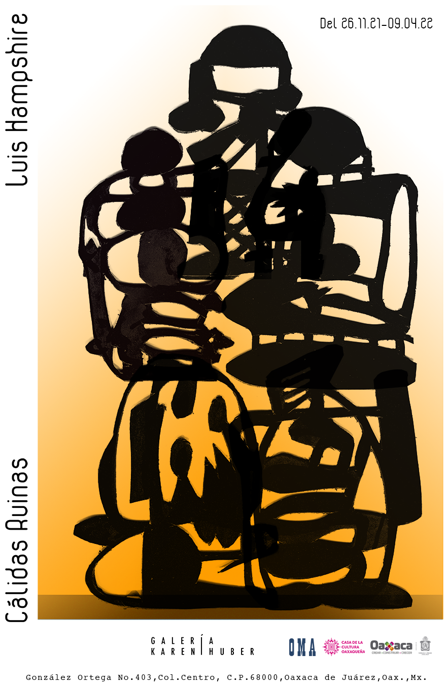 Regresa Luis Hampshire con una exposición para la Casa de la Cultura Oaxaqueña