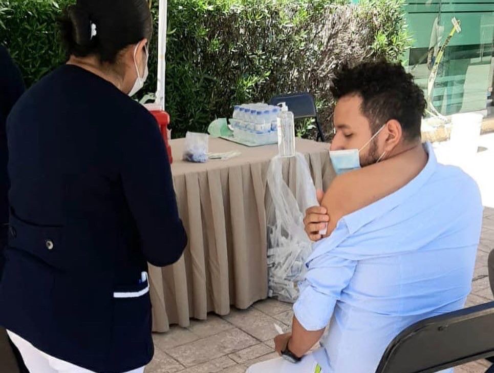 Trabajan SSO y Administración por la salud; aplican vacunas en Ciudad Administrativa