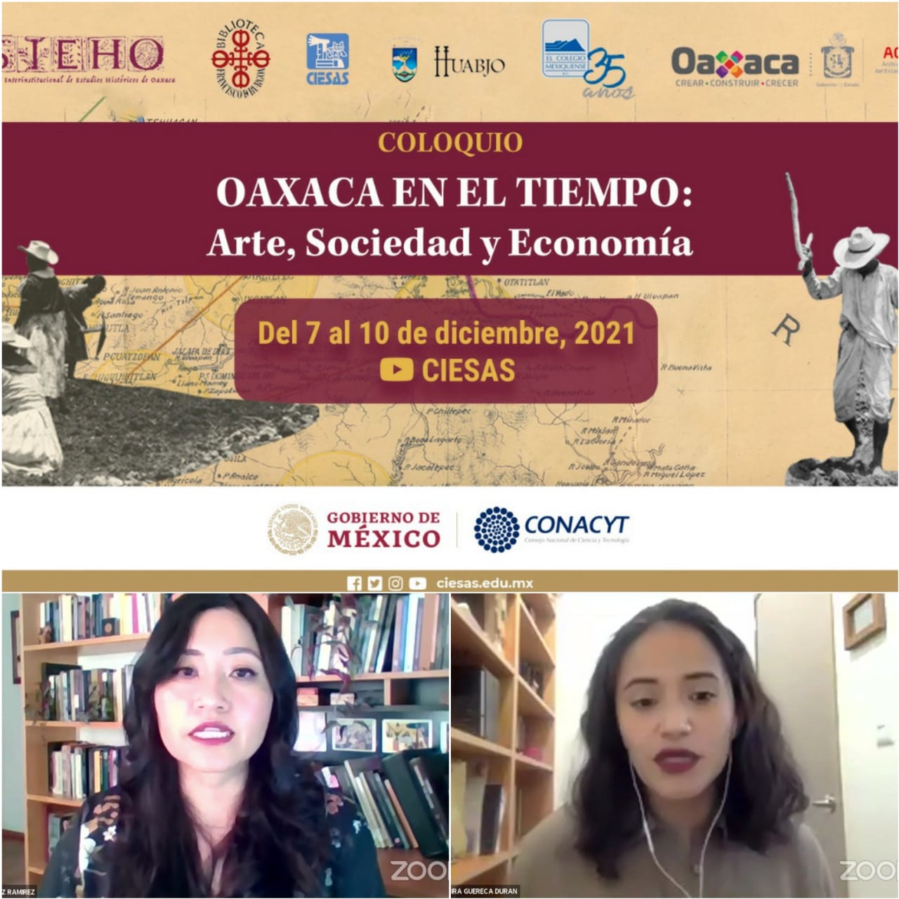 AGEO suma esfuerzos con instituciones en Coloquio de Arte, Economía y Sociedad de Oaxaca