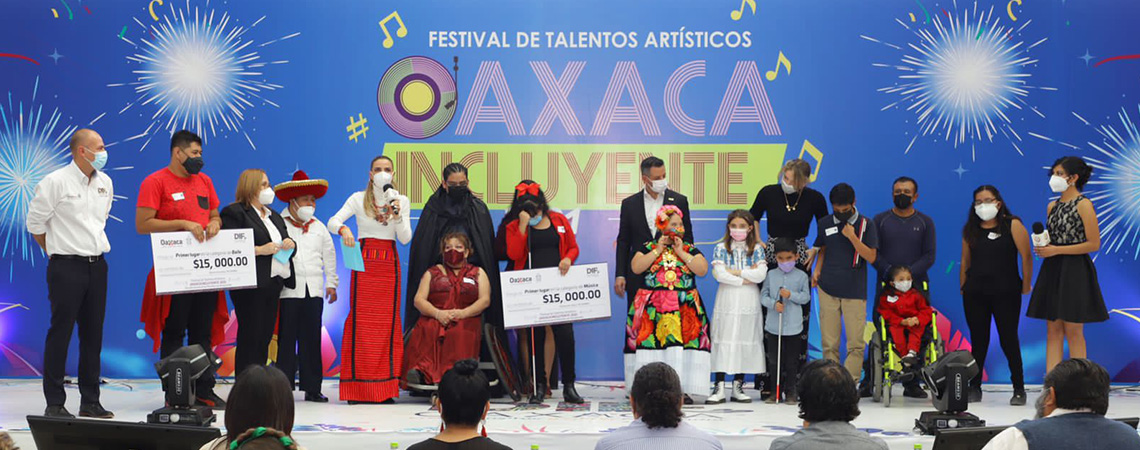 Refrenda Gobierno de Oaxaca solidaridad y acompañamiento permanente a las personas con discapacidad