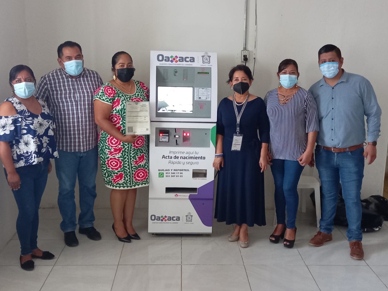 Trabaja Registro Civil para servir a las familias oaxaqueñas