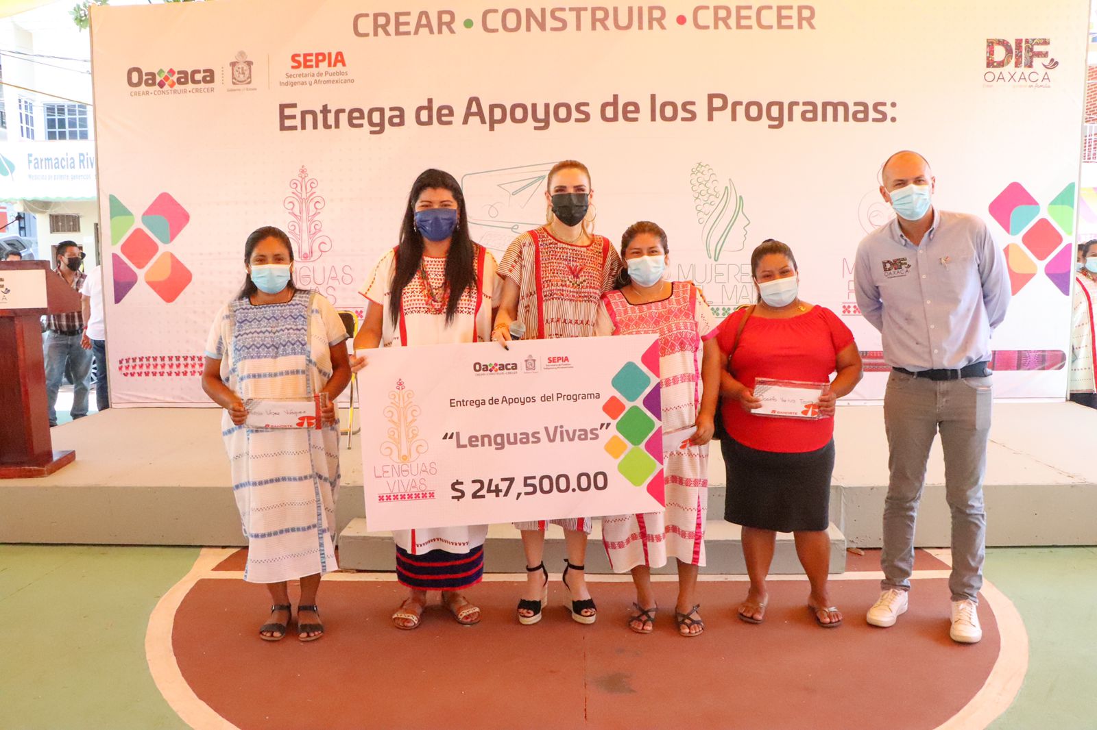 Destina Sepia más de 1.5 mdp en beneficio de ocho municipios de la Mixteca y Costa Oaxaqueña