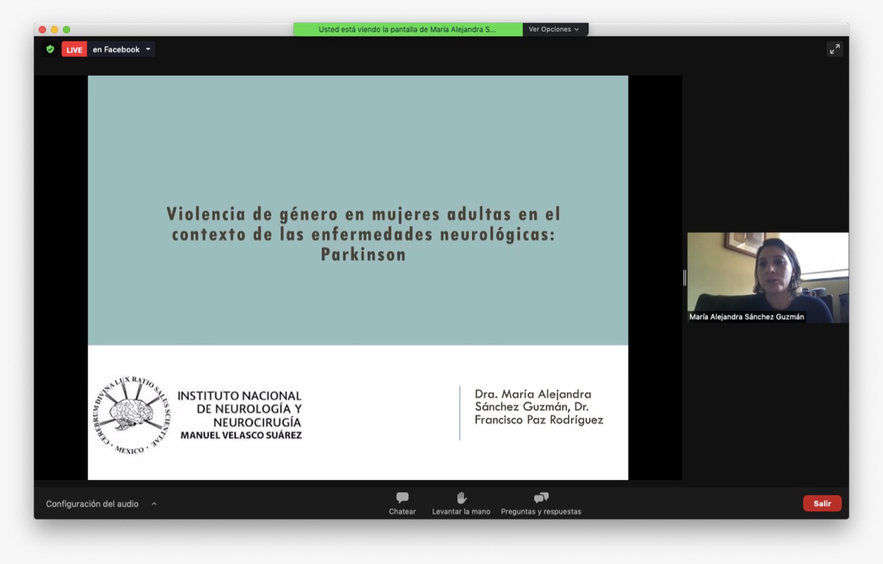 Realiza SMO conferencia sobre enfermedades  neurodegenerativas y violencia de género