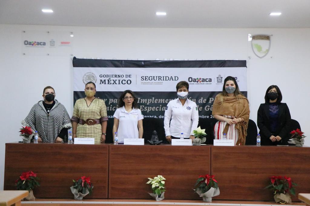 SSPO pionero en impulsar la formación policial en materia de género