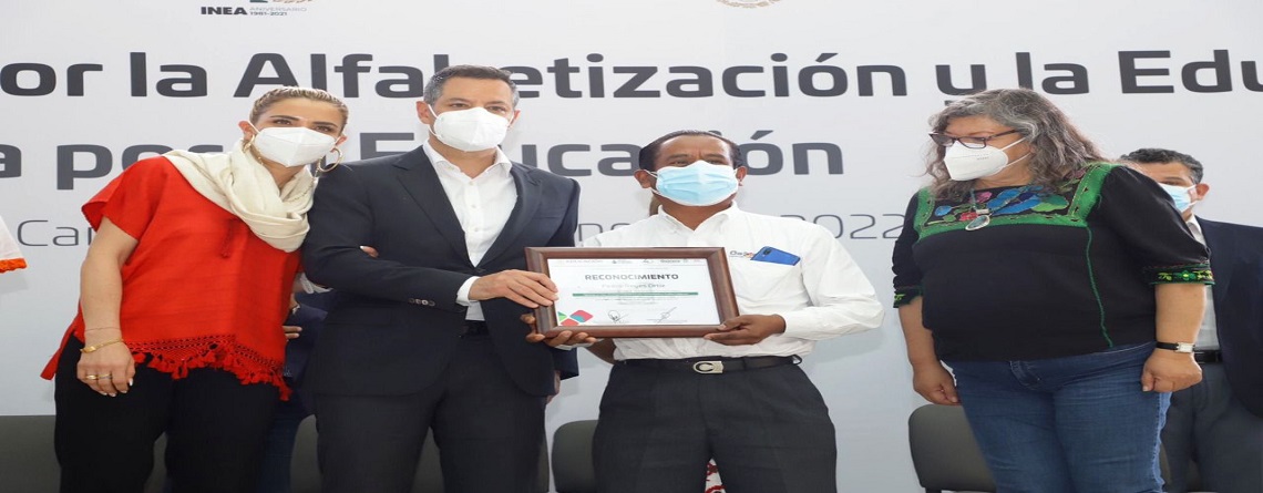 Encabeza Alejandro Murat el arranque del “Movimiento Nacional por la Alfabetización y Educación” en Oaxaca