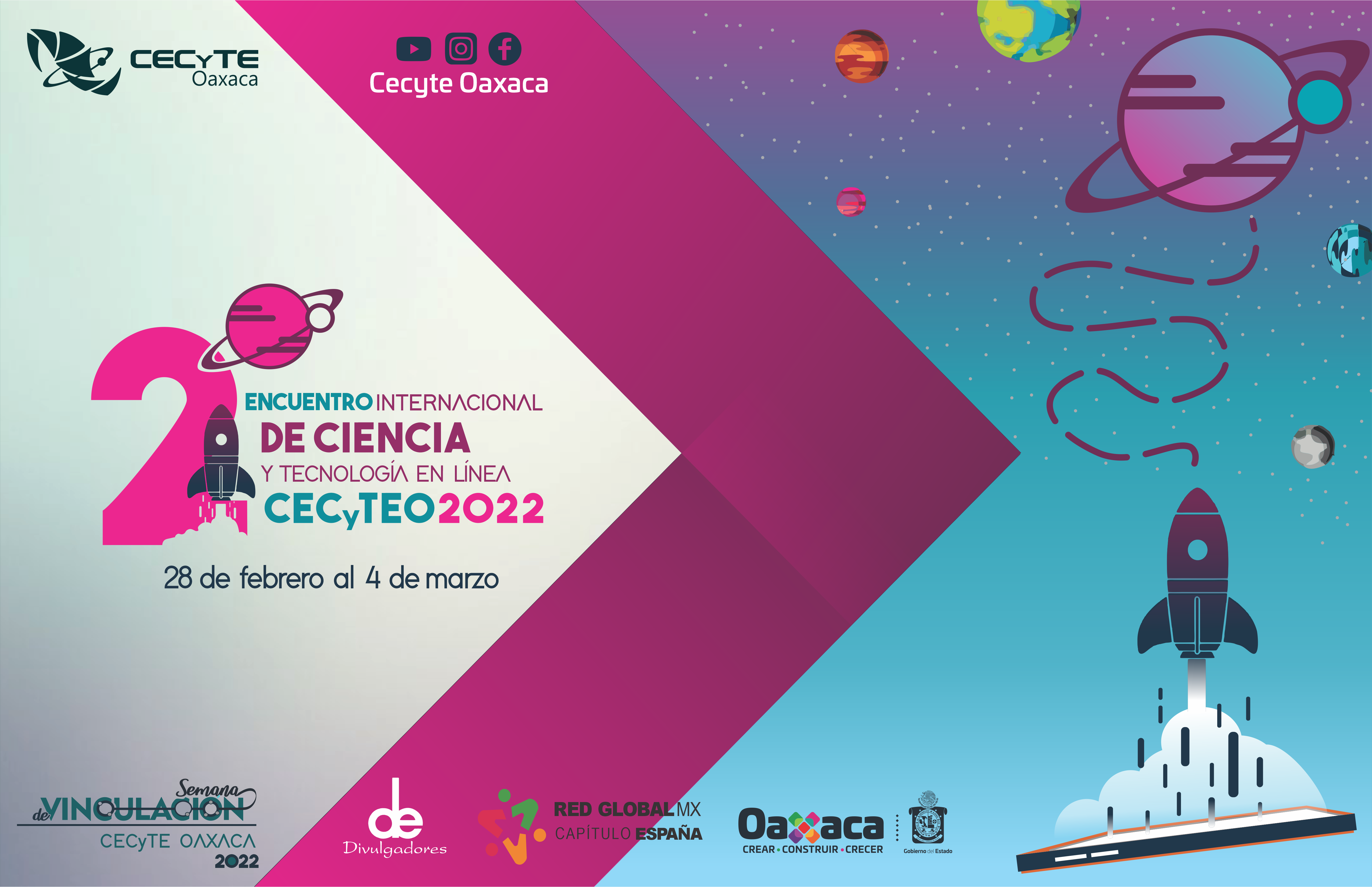 CECyTE Oaxaca organiza el mayor Encuentro Virtual de Ciencia y Tecnología del sureste mexicano   