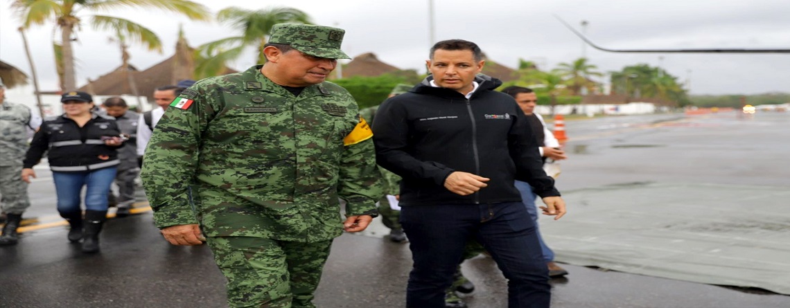 Encabezan Alejandro Murat y el general Luis Cresencio Sandoval, quinta sesión permanente del Consejo Estatal de Protección Civil