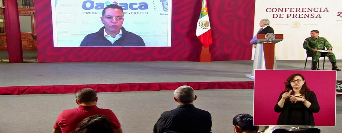 Trabajamos coordinados con el  gobierno federal y municipios  para atender a la población por “Ágatha”: Alejandro Murat