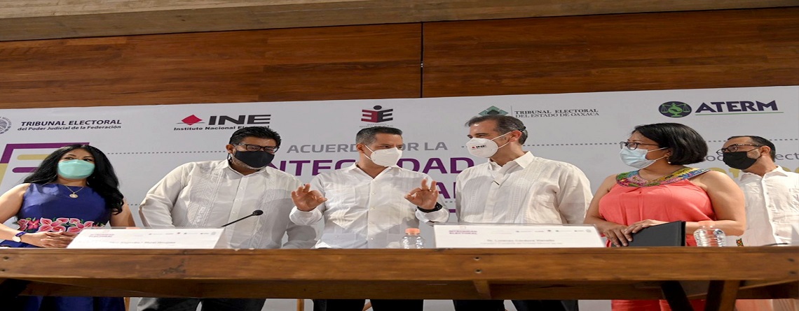 Unen fuerzas Gobierno de Oaxaca, autoridades electorales y partidos políticos para garantizar un proceso electoral legítimo, pacífico y ordenado