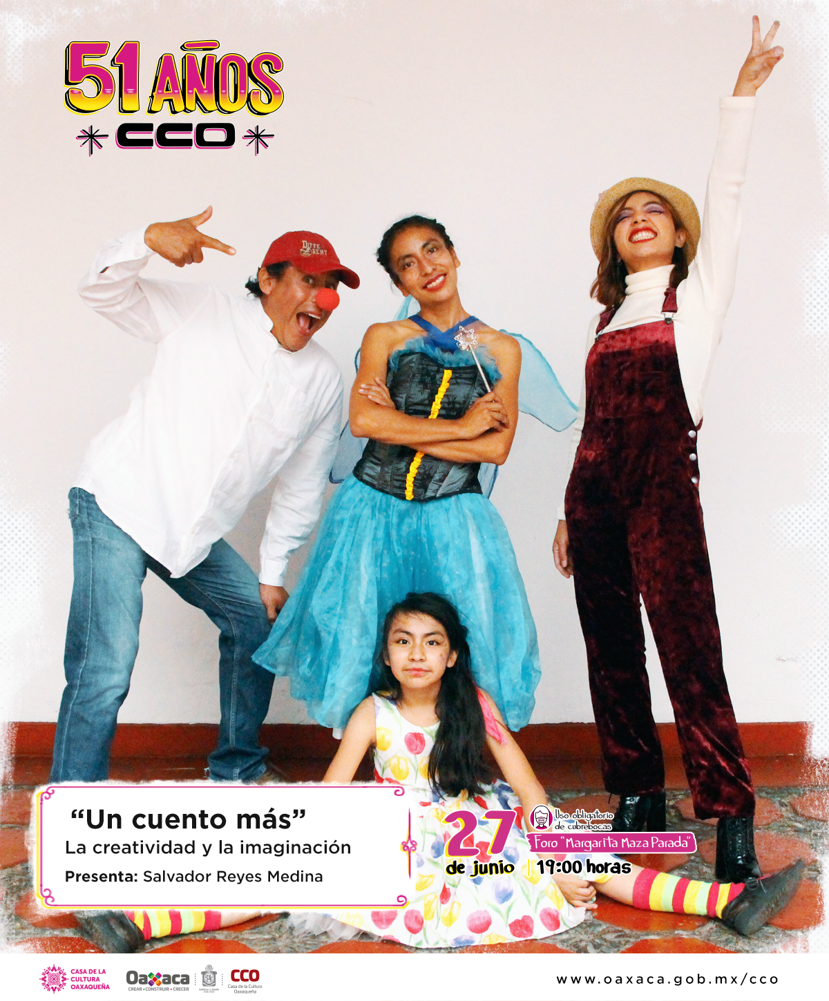 Con foro de reflexión y “Un cuento más” arrancan festejos por el 51 aniversario de la CCO