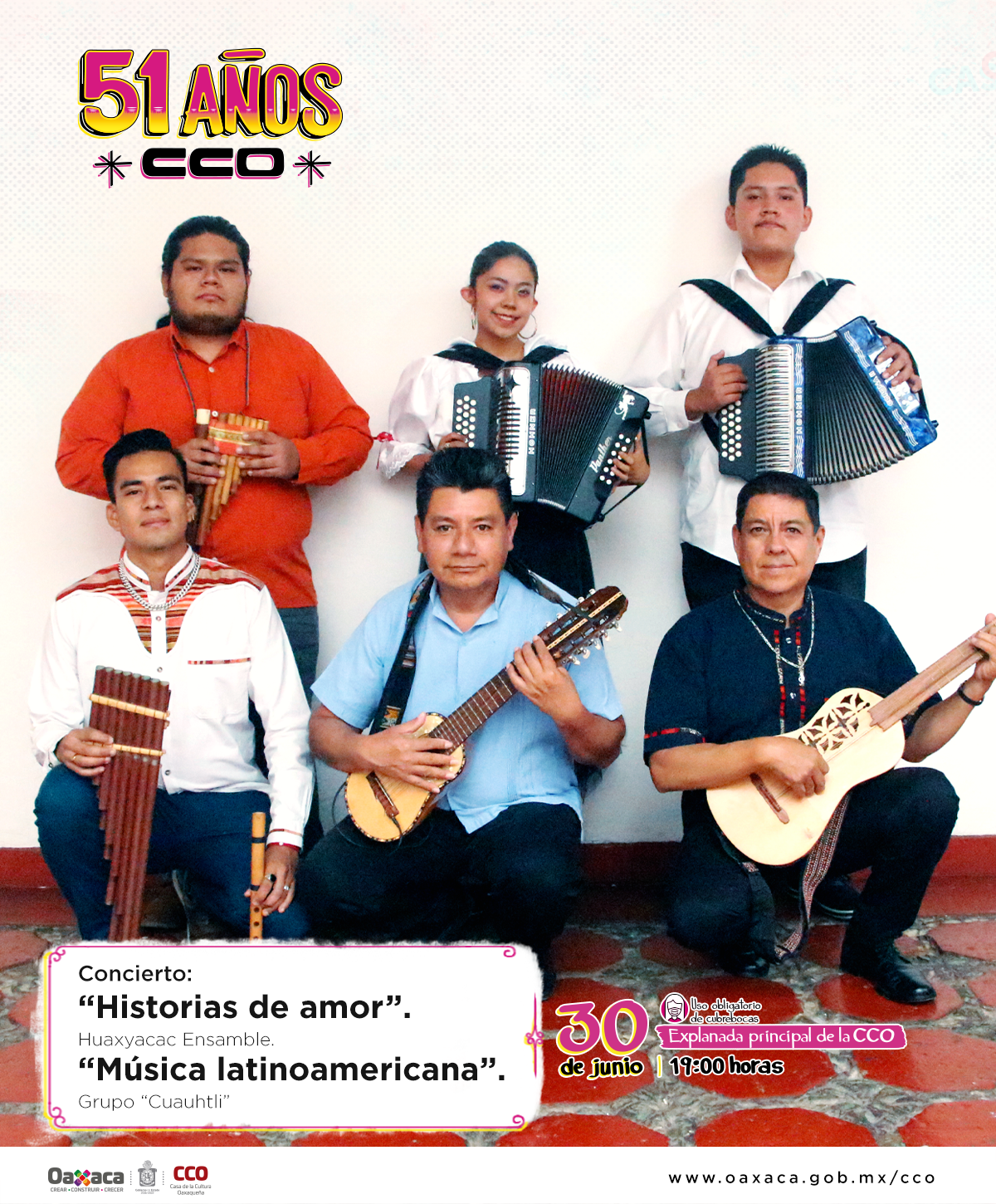 Diálogo con periodistas culturales y concierto  por los 51 años de la CCO