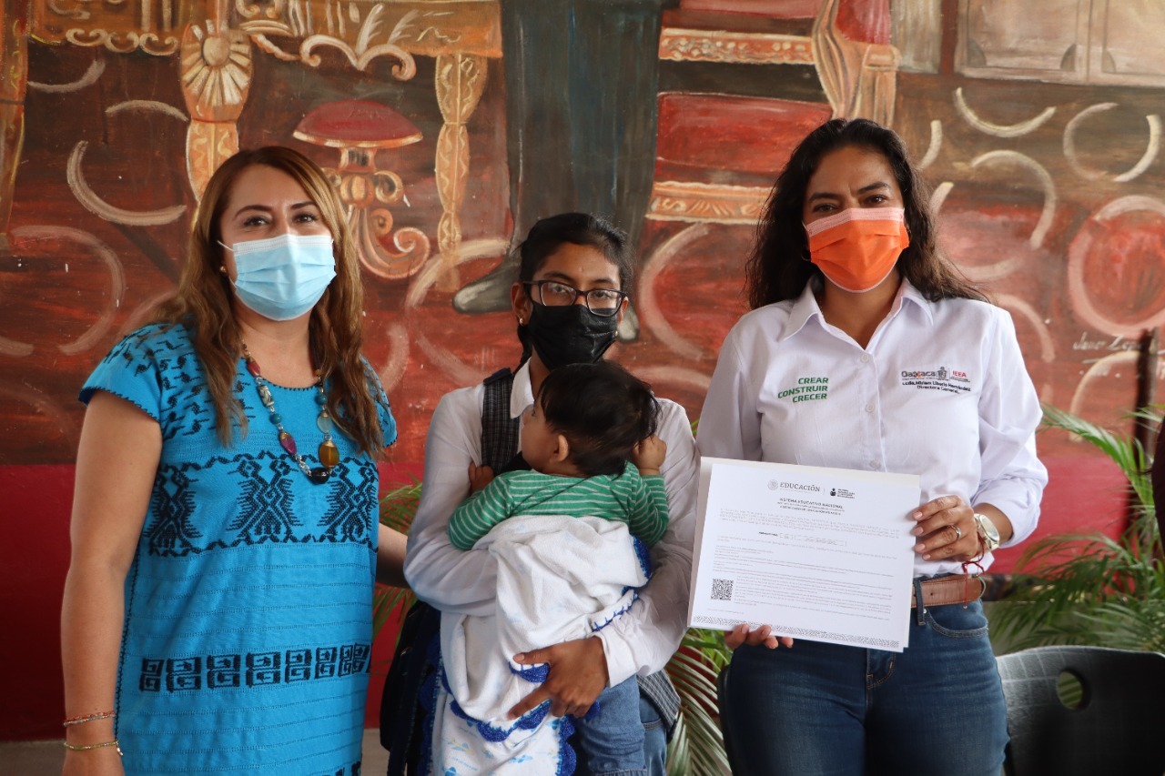 El IEEA Oaxaca traza sueños de superación académica en el Valle Eteco