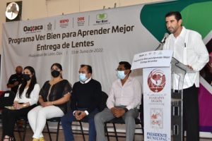Inician IEEPO y Fundación Ver Bien para Aprender Mejor A.C. entrega de mil 545 lentes para alumnos de la Mixteca, Costa y Cuenca