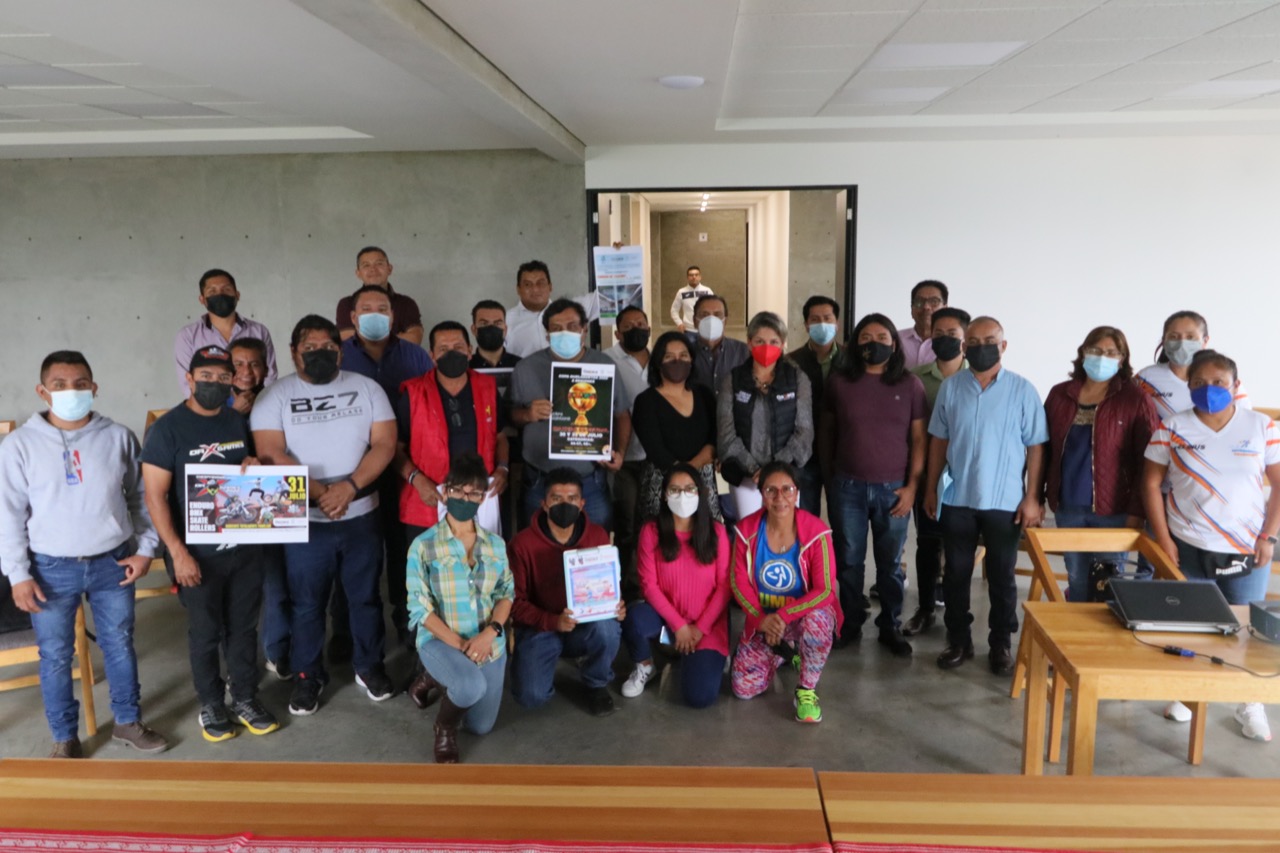 El Incude Oaxaca da a conocer las actividades del Bloque Deportivo “Lunes del Cerro 2022”