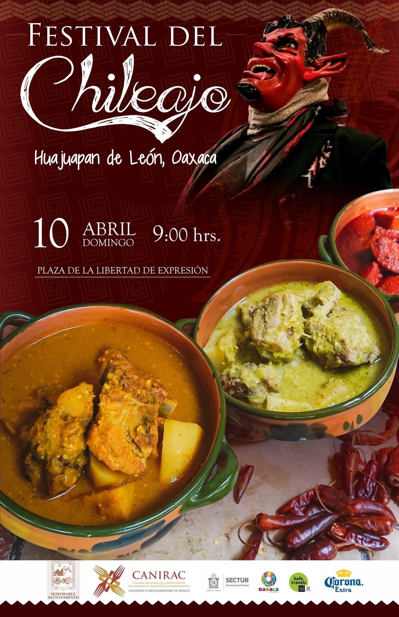 Huajuapan de León compartirá su gastronomía en el VI Festival del Chileajo