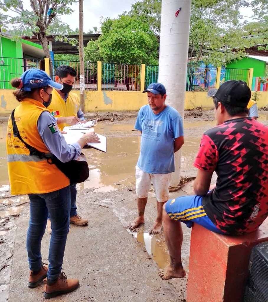 Despliegan los SSO brigadas médicas en zonas afectadas por huracán “Agatha”