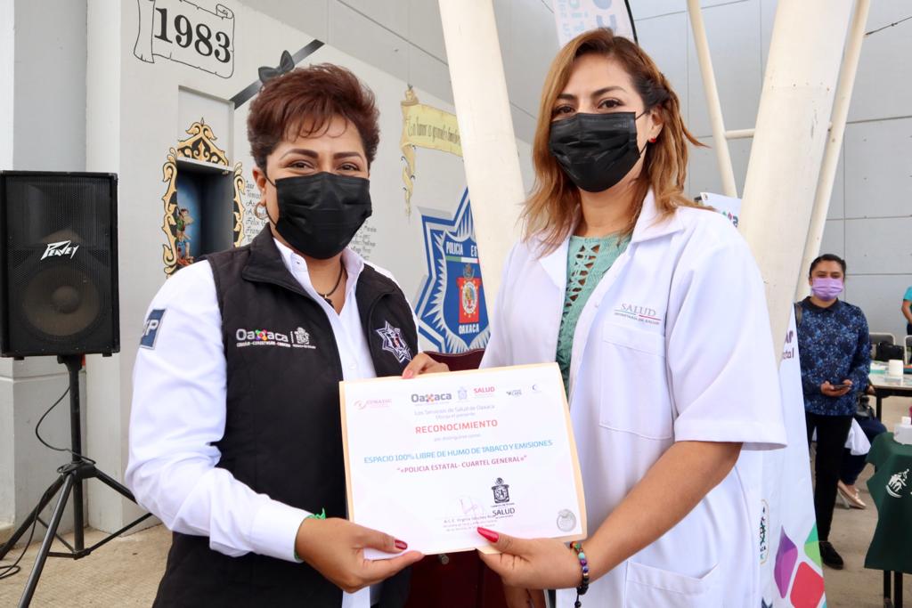 Encabeza Dalia Baños Noyola programa de prevención y salud en beneficio de la Policía Estatal