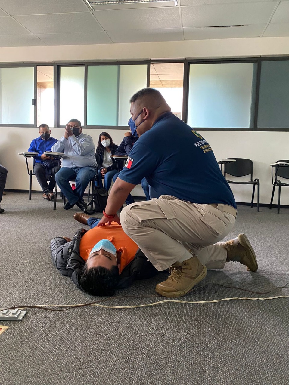 Fortalece Secretaría de Administración  cultura de la protección civil