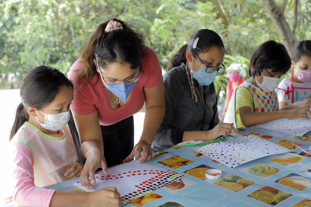 Abren en el Parque del Agua Centenario Taller de Pintura para niñas y niños