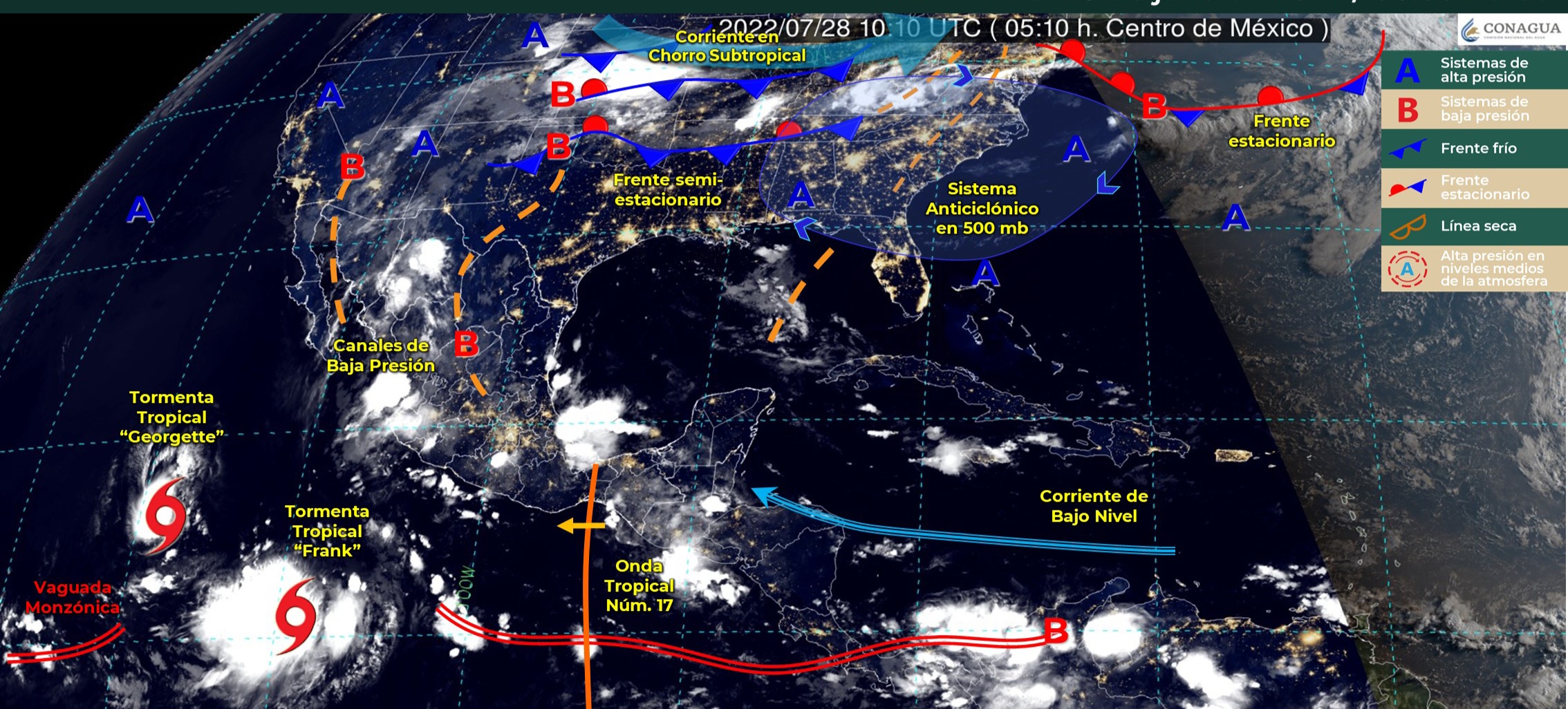 Se mantendrá Oaxaca bajo los efectos de ondas tropicales
