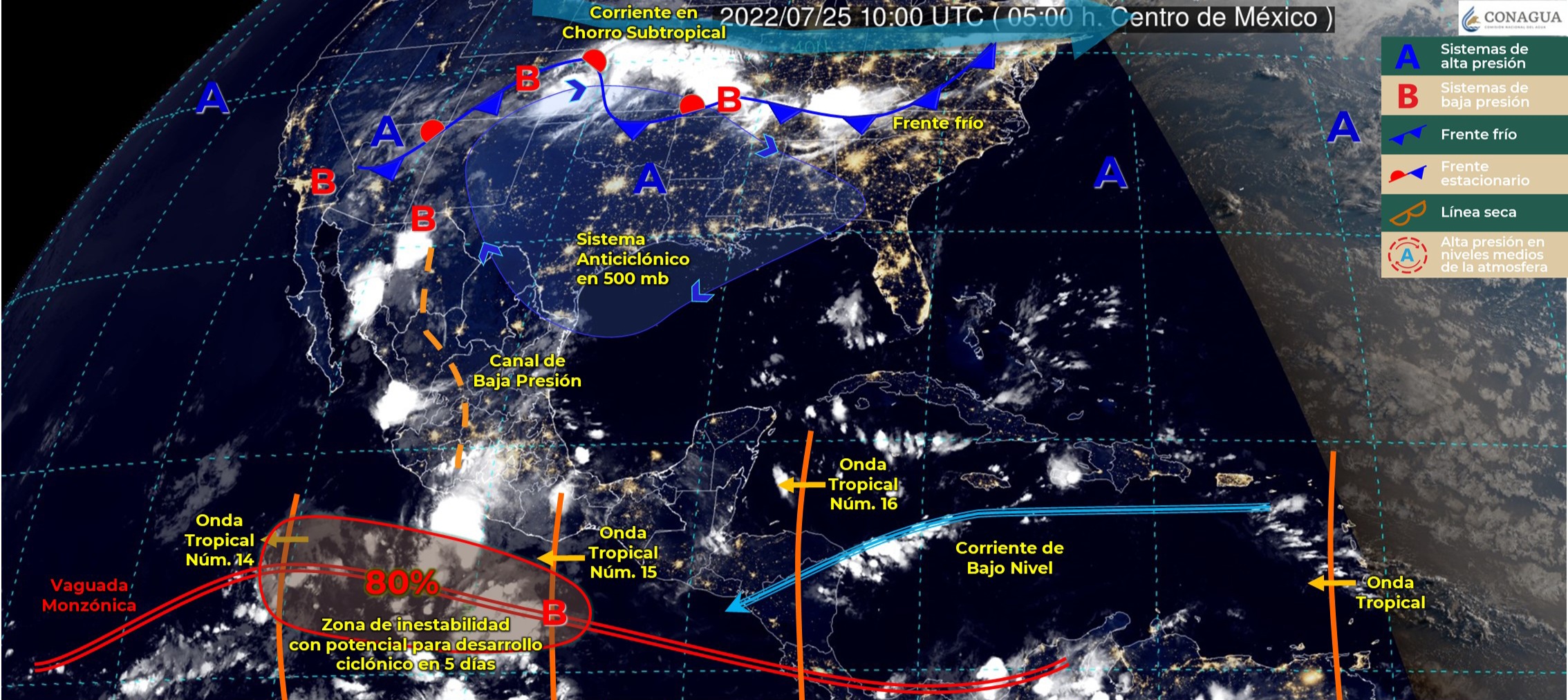 Tormentas eléctricas, rachas de viento, oleaje elevado y nubosidad para este lunes en Oaxaca: CEPCO