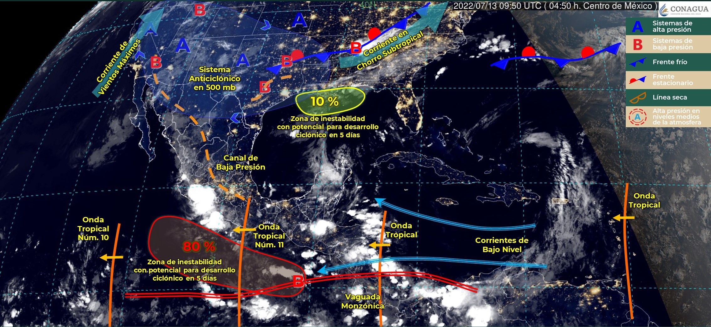 Este miércoles, se mantendrán las lluvias fuertes y temperaturas altas en Oaxaca: CEPCO