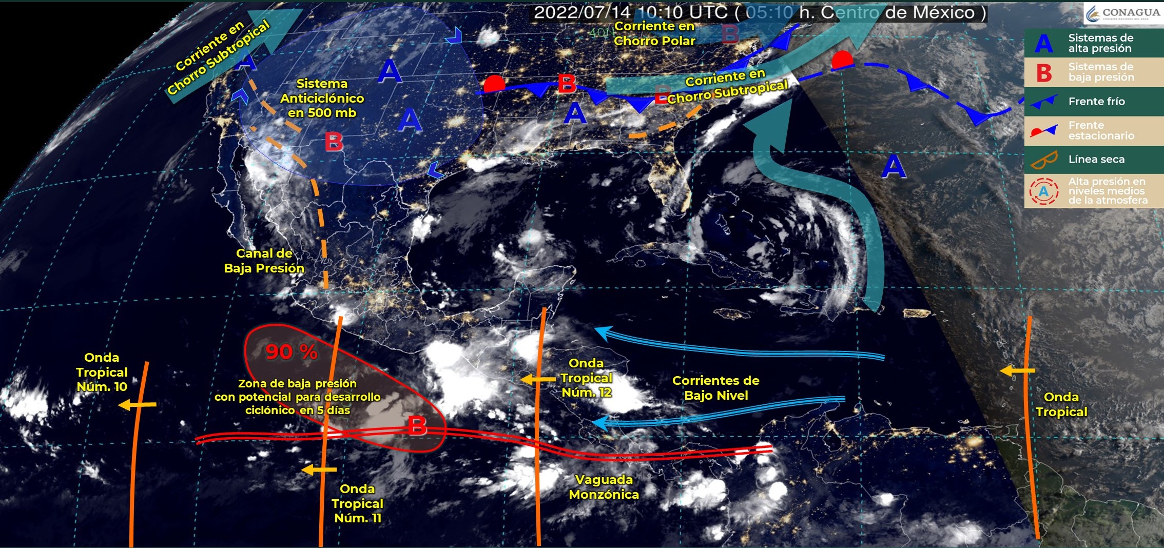 Cierre del puerto de Huatulco por pronóstico de mar de fondo; aumentará frecuencia de lluvias en el estado 