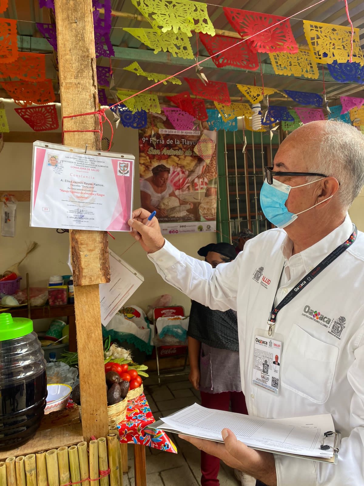 Implementan los SSO acciones de vigilancia sanitaria en “Guelaguetza 2022”