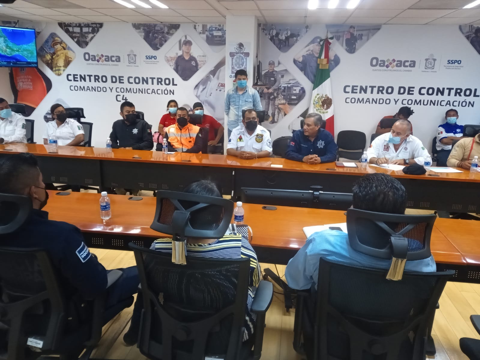 Coordina SSPO y CEPCO acciones para la máxima fiesta  de las y los oaxaqueños
