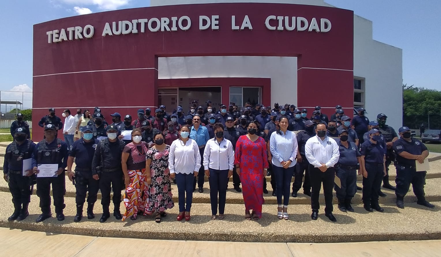 Clausura Baños Noyola Curso de  «Inducción a la Función Policial» en el Istmo