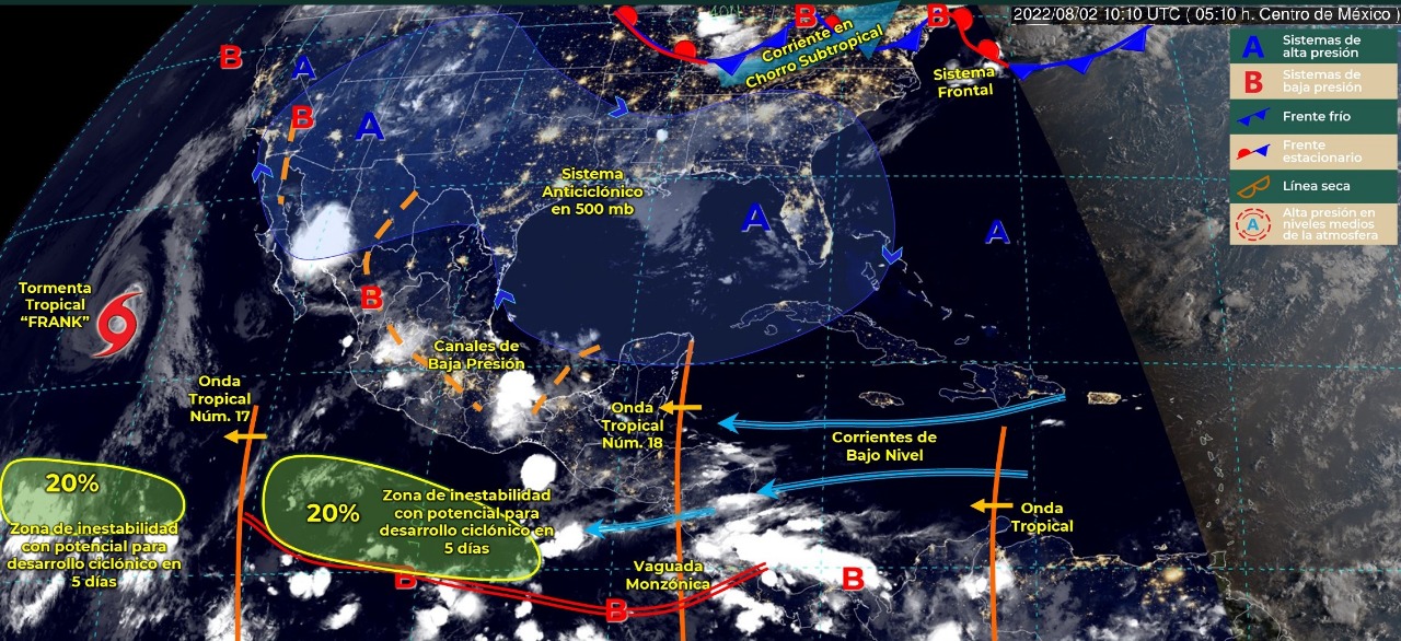 Prevalecerán las condiciones de tormentas aisladas para Oaxaca: CEPCO