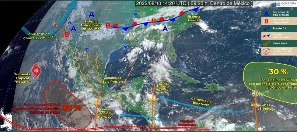 Se mantendrán lluvias y tormentas aisladas para Oaxaca en las próximas 24 horas: CEPCO