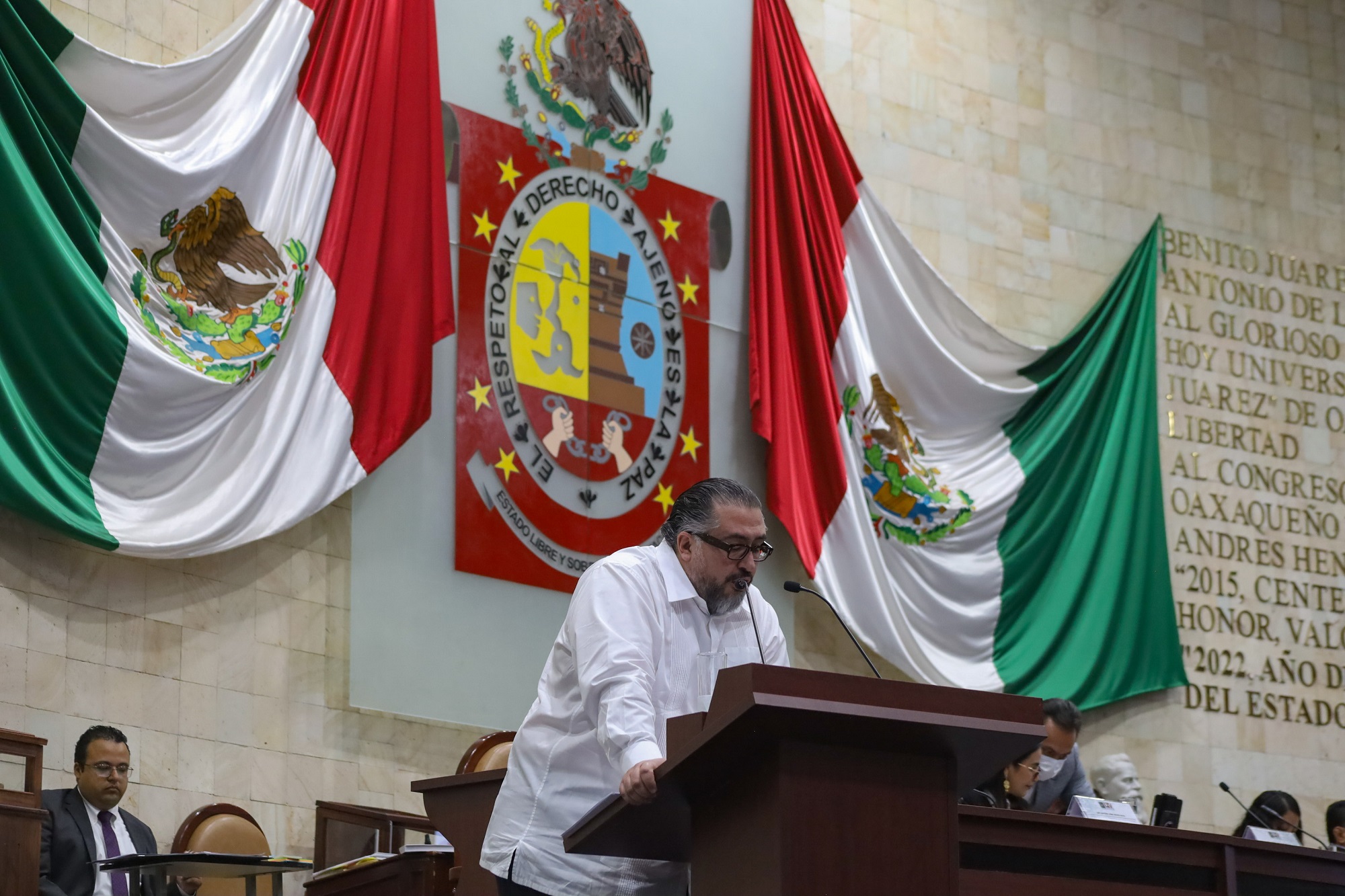 Comparece Fiscal General ante la Comisión Permanente de Administración y Procuración de Justicia del Congreso del Estado de Oaxaca