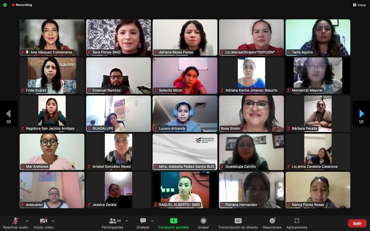 Prevención de la violencia de género con sinergias ciudadanía-gobierno: SMO