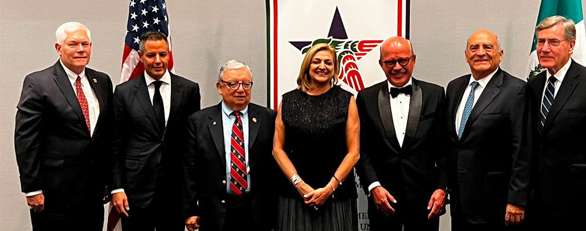 Recibe Alejandro Murat reconocimiento de la Cámara de Comercio México-Estados Unidos por sus esfuerzos en favor de ambas naciones