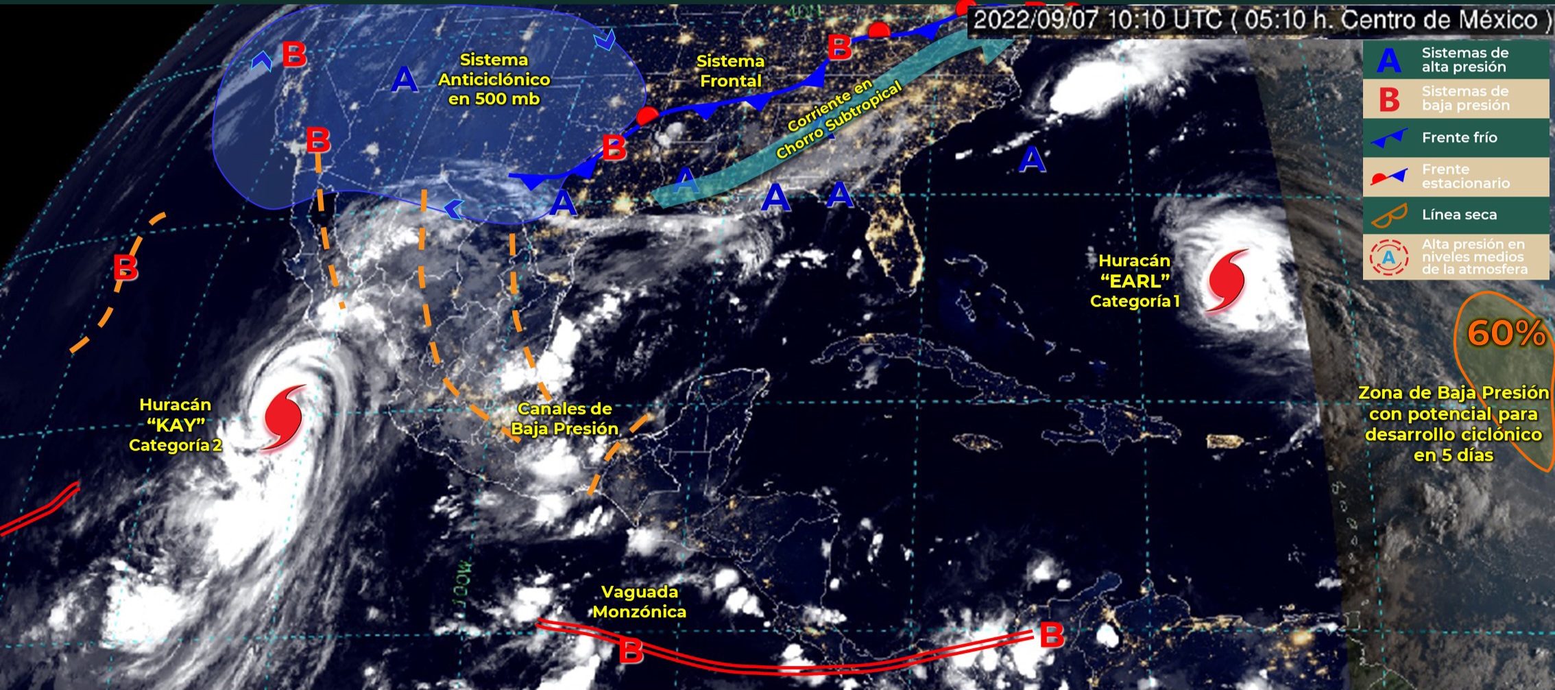Lluvias de variable intensidad para la tarde-noche, informa CEPCO